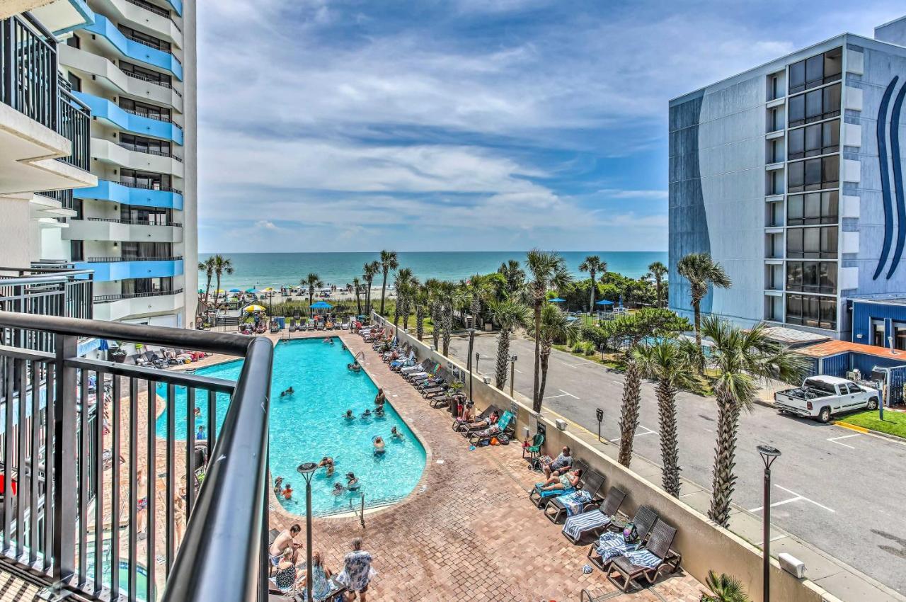 Ocean View Apt And Access To Pool, Beach And More 미를 비치 외부 사진
